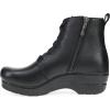 imageDansko Sigourney Classic Stapled Clog in LaceUp Boot Style for Women  AntiFatigue Rocker Bottom Promotes Forward Foot MotionBlack