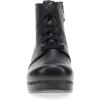 imageDansko Sigourney Classic Stapled Clog in LaceUp Boot Style for Women  AntiFatigue Rocker Bottom Promotes Forward Foot MotionBlack
