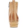 imageDansko Sigourney Classic Stapled Clog in LaceUp Boot Style for Women  AntiFatigue Rocker Bottom Promotes Forward Foot MotionHoney