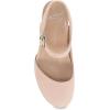 imageDansko Taytum ClosedToe Assymetrical Sandal for Women  Quality Leathers Treated with Scotchgard for Stain Resistance  Cushioned Contoured Footbed for AllDay ComfortBlush