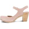 imageDansko Taytum ClosedToe Assymetrical Sandal for Women  Quality Leathers Treated with Scotchgard for Stain Resistance  Cushioned Contoured Footbed for AllDay ComfortBlush