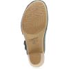 imageDansko Taytum ClosedToe Assymetrical Sandal for Women  Quality Leathers Treated with Scotchgard for Stain Resistance  Cushioned Contoured Footbed for AllDay ComfortDenim