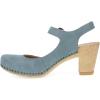 imageDansko Taytum ClosedToe Assymetrical Sandal for Women  Quality Leathers Treated with Scotchgard for Stain Resistance  Cushioned Contoured Footbed for AllDay ComfortDenim