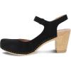 imageDansko Taytum ClosedToe Assymetrical Sandal for Women  Quality Leathers Treated with Scotchgard for Stain Resistance  Cushioned Contoured Footbed for AllDay ComfortBlack