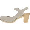 imageDansko Taytum ClosedToe Assymetrical Sandal for Women  Quality Leathers Treated with Scotchgard for Stain Resistance  Cushioned Contoured Footbed for AllDay ComfortTaupe