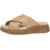imageDansko Bridget Platform Slide Sandal for Women  Memory Foam and Suede Wrapped Footbed for an Extra Plush Comfort and SupportHoney