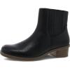 imageDansko Daisie Chelsea Boot for Women  Waterproof Leather and Construction with Rubber Outsole and Leather Stacked Heel for LongLasting Style in Any WeatherBlack