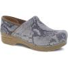 Taupe Snake Suede