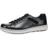 imageDansko Trevor Lace up Stylish Sneaker for Men  Leather Linings for Breathability  SlipResistant OutsoleBlack