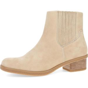 imageDansko Daisie Chelsea Boot for Women  Waterproof Leather and Construction with Rubber Outsole and Leather Stacked Heel for LongLasting Style in Any WeatherSand