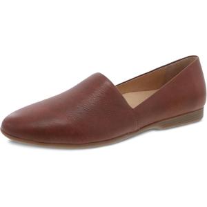 imageDansko Larisa SlipOn Flats for Women  Comfotable Flat Shoes with Arch Support  Versatile Casual to Dressy Footwear  Lightweight Rubber OutsoleSaddle