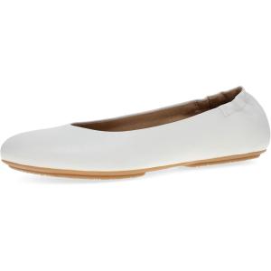 imageDansko Mollie SlipOn Ballerina Flats for Women  Builtin Wedge with Arch Support  Versatile Casual to Dressy Footwear  Lightweight Rubber OutsoleWhite