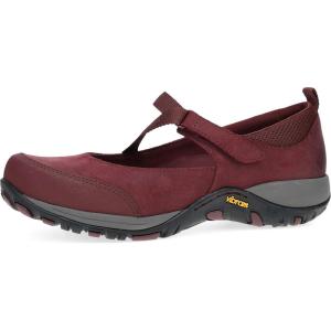 imageDansko Primrose Waterproof Outdoor Mary Jane Sneakers for Women  Comfortable Breathable Walking Shoes with Arch Support  SlipResistant Rubber OutsoleWine