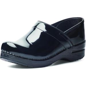 imageDansko Professional SlipOn Clogs for Women  Rocker Sole and Arch Support for Comfort  Ideal for Long Standing Professionals  Nursing Veterinarians Food Service Healthcare ProfessionalsBlack Patent