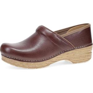 imageDansko Professional SlipOn Clogs for Women  Rocker Sole and Arch Support for Comfort  Ideal for Long Standing Professionals  Nursing Veterinarians Food Service Healthcare ProfessionalsCordovan Milled