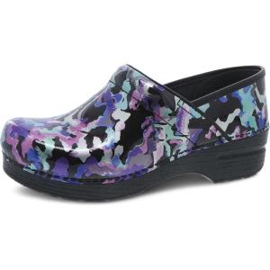 imageDansko Professional SlipOn Clogs for Women  Rocker Sole and Arch Support for Comfort  Ideal for Long Standing Professionals  Nursing Veterinarians Food Service Healthcare ProfessionalsMermaid Patent
