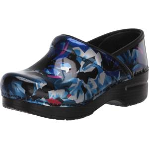 imageDansko Professional SlipOn Clogs for Women  Rocker Sole and Arch Support for Comfort  Ideal for Long Standing Professionals  Nursing Veterinarians Food Service Healthcare ProfessionalsGraphic Floral