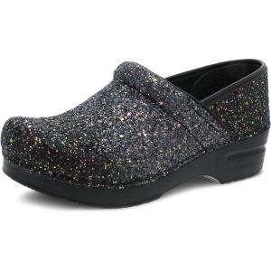 imageDansko Professional SlipOn Clogs for Women  Rocker Sole and Arch Support for Comfort  Ideal for Long Standing Professionals  Nursing Veterinarians Food Service Healthcare ProfessionalsGlitter