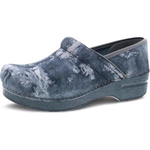imageDansko Professional SlipOn Clogs for Women  Rocker Sole and Arch Support for Comfort  Ideal for Long Standing Professionals  Nursing Veterinarians Food Service Healthcare ProfessionalsDenim