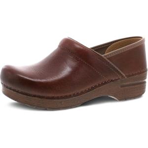 imageDansko Professional SlipOn Clogs for Women  Rocker Sole and Arch Support for Comfort  Ideal for Long Standing Professionals  Nursing Veterinarians Food Service Healthcare ProfessionalsSaddle