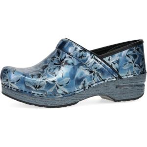 imageDansko Professional SlipOn Clogs for Women  Rocker Sole and Arch Support for Comfort  Ideal for Long Standing Professionals  Nursing Veterinarians Food Service Healthcare ProfessionalsBlue Vine