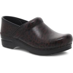 imageDansko Professional SlipOn Clogs for Women  Rocker Sole and Arch Support for Comfort  Ideal for Long Standing Professionals  Nursing Veterinarians Food Service Healthcare ProfessionalsZebra Brush Off