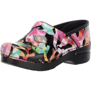 imageDansko Professional SlipOn Clogs for Women  Rocker Sole and Arch Support for Comfort  Ideal for Long Standing Professionals  Nursing Veterinarians Food Service Healthcare ProfessionalsColor Fusion