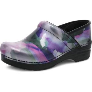 imageDansko Professional SlipOn Clogs for Women  Rocker Sole and Arch Support for Comfort  Ideal for Long Standing Professionals  Nursing Veterinarians Food Service Healthcare ProfessionalsMystic Patent