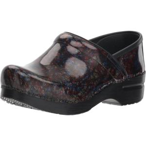 imageDansko Professional SlipOn Clogs for Women  Rocker Sole and Arch Support for Comfort  Ideal for Long Standing Professionals  Nursing Veterinarians Food Service Healthcare ProfessionalsMulti Scribble