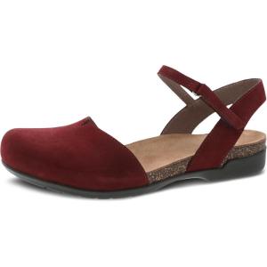 imageDansko Rowan Sandal for Women  Memory Foam and Cork Footbed for Comfort and Arch Support  Lightweight Rubber Outsole for LongLasting Wear  Versatile Casual to Dressy FootwearCinnabar