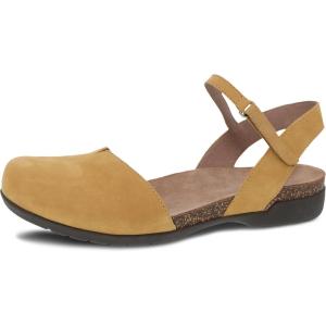 imageDansko Rowan Sandal for Women  Memory Foam and Cork Footbed for Comfort and Arch Support  Lightweight Rubber Outsole for LongLasting Wear  Versatile Casual to Dressy FootwearMustard