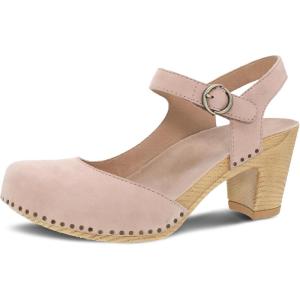 imageDansko Taytum ClosedToe Assymetrical Sandal for Women  Quality Leathers Treated with Scotchgard for Stain Resistance  Cushioned Contoured Footbed for AllDay ComfortBlush