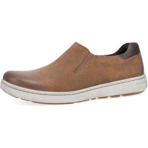 imageDansko Trent Stylish SlipOn Sneaker for Men  Leather Linings for Breathability  SlipResistant OutsoleBrown