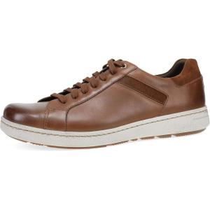 imageDansko Trevor Lace up Stylish Sneaker for Men  Leather Linings for Breathability  SlipResistant OutsoleTan