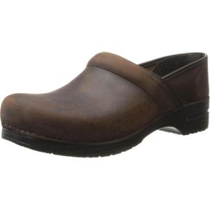 imageDansko Womens Professional ClogAntique BrownBlack