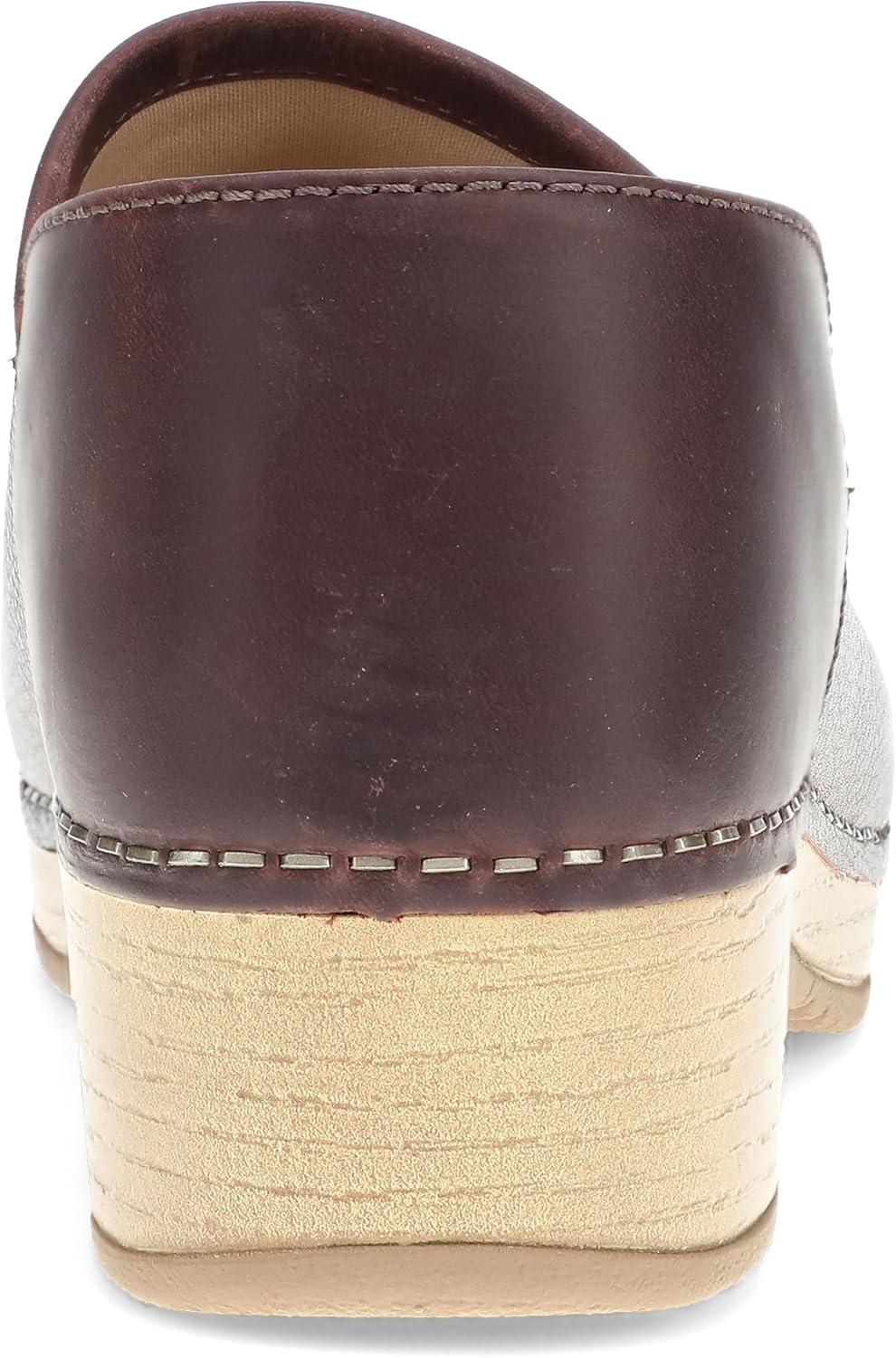 imageDansko Brenna Slip On Clogs for Women  Memory Foam and Arch Support for All Day Comfort and Support  Lightweight EVA Oustole for LongLasting WearCordovan