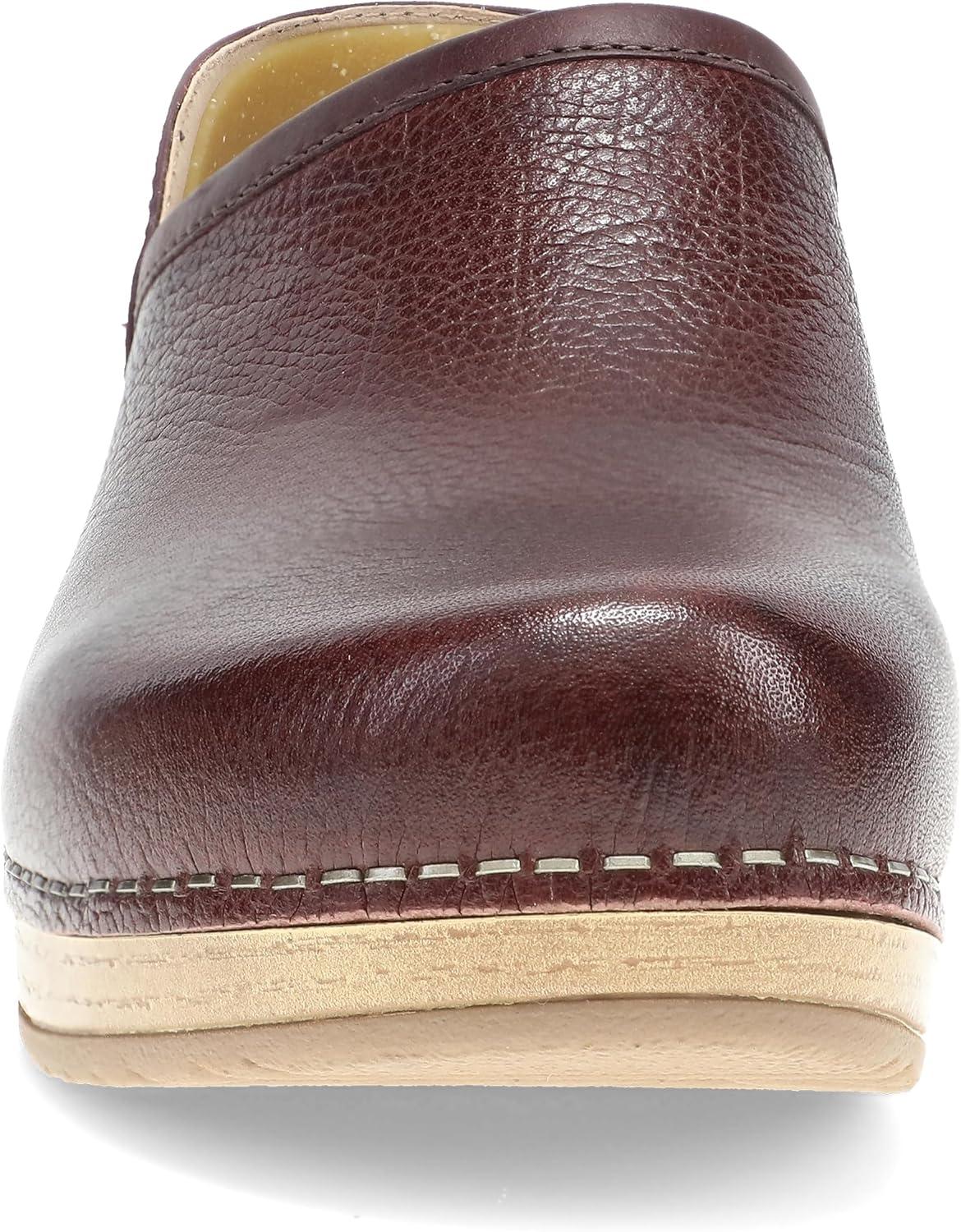 imageDansko Brenna Slip On Clogs for Women  Memory Foam and Arch Support for All Day Comfort and Support  Lightweight EVA Oustole for LongLasting WearCordovan