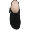imageBurnished Nubuck Berry Black Mule by DanskoBlack Waterproof Suede
