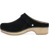 imageBurnished Nubuck Berry Black Mule by DanskoBlack Waterproof Suede