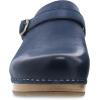 imageBurnished Nubuck Berry Black Mule by DanskoNavy