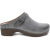 imageBurnished Nubuck Berry Black Mule by DanskoPewter Metallic