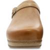 imageBurnished Nubuck Berry Black Mule by DanskoTan