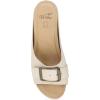 imageDansko Adeline Heeled Slide Sandal for Women  HandCrafted Wooden Outsoles  Memory Foam Footbeds and Rubber Padded Outsoles for Comfort and DurabilityBone