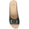 imageDansko Adeline Heeled Slide Sandal for Women  HandCrafted Wooden Outsoles  Memory Foam Footbeds and Rubber Padded Outsoles for Comfort and DurabilityBlack