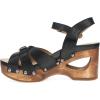 imageDansko Alanna Heeled Adjustable Sandal for Women  HandCrafted Wooden Outsoles  Memory Foam Footbeds and Rubber Padding for Unparalleled Comfort and DurabilityBlack