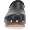 imageDansko Andie Womens Handcrafted Mule Clogs  Artisan Wood Sole SlipOn Shoes with Memory Foam Insole  Made in BrazilBlack