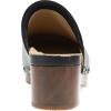 imageDansko Andie Womens Handcrafted Mule Clogs  Artisan Wood Sole SlipOn Shoes with Memory Foam Insole  Made in BrazilBlack