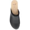 imageDansko Andie Womens Handcrafted Mule Clogs  Artisan Wood Sole SlipOn Shoes with Memory Foam Insole  Made in BrazilBlack