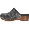 imageDansko Andie Womens Handcrafted Mule Clogs  Artisan Wood Sole SlipOn Shoes with Memory Foam Insole  Made in BrazilGrey