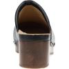 imageDansko Andie Womens Handcrafted Mule Clogs  Artisan Wood Sole SlipOn Shoes with Memory Foam Insole  Made in BrazilGrey
